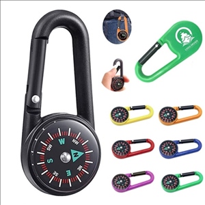 Compass With Carabiner